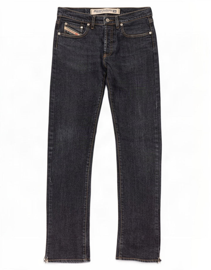 Diesel Dame Slim Jeans W29 L33 Marineblå Bomuld