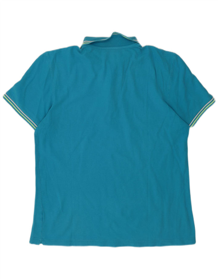 Lotto Herre Polo Shirt 3XL Blå Bomuld