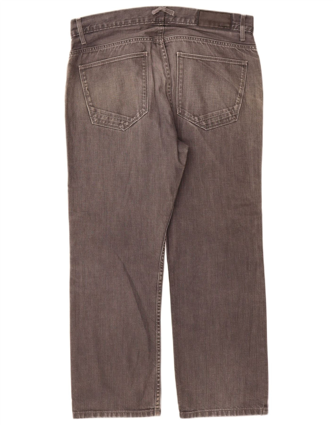 Marks & Spencer Herre Autograph Straight Jeans W36 L29 Grå Bomuld