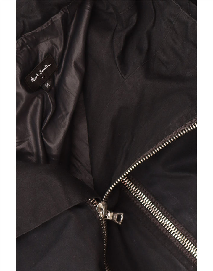 Paul Smith Regnfrakke med hætte til mænd UK 38 Medium Black