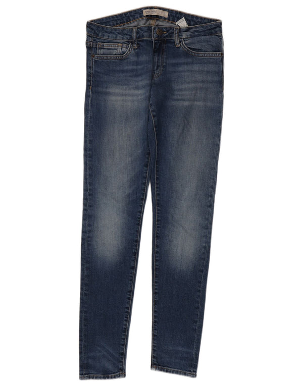 Zara Dame Z1975 Skinny Jeans EU 36 XS W26 L30 Blå