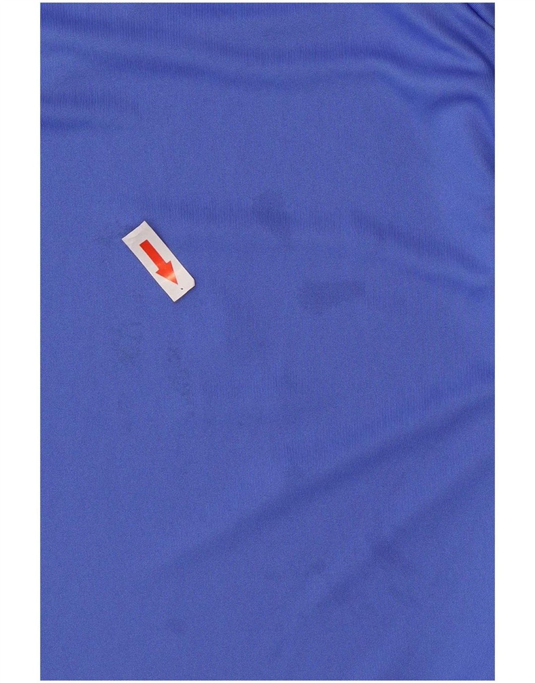Nike Herre Dri Fit Grafisk T-Shirt Top Stor Blå Polyester