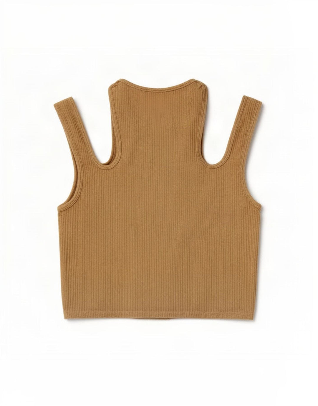 Zara Womens Crop Off Shoulder Bluse Top UK 14 Large Beige