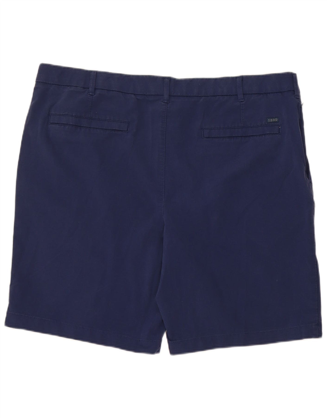 IZOD Chino Shorts til mænd W40 XL Marineblå Bomuld