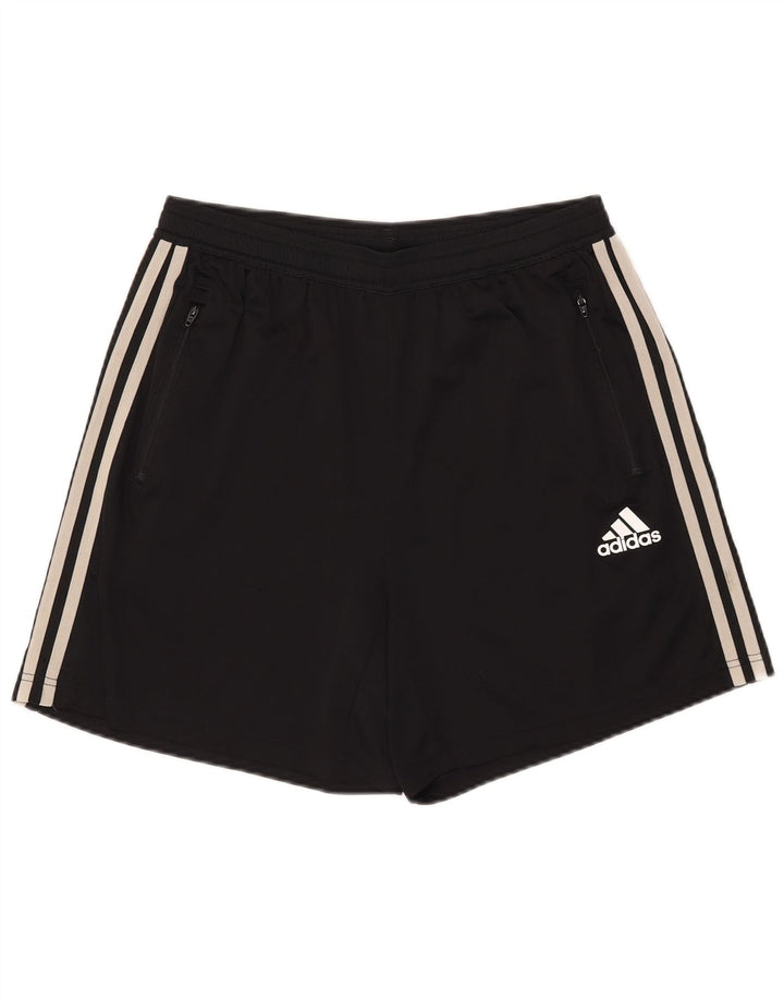 Adidas Aeroready Sportsshorts til mænd store sorte polyester