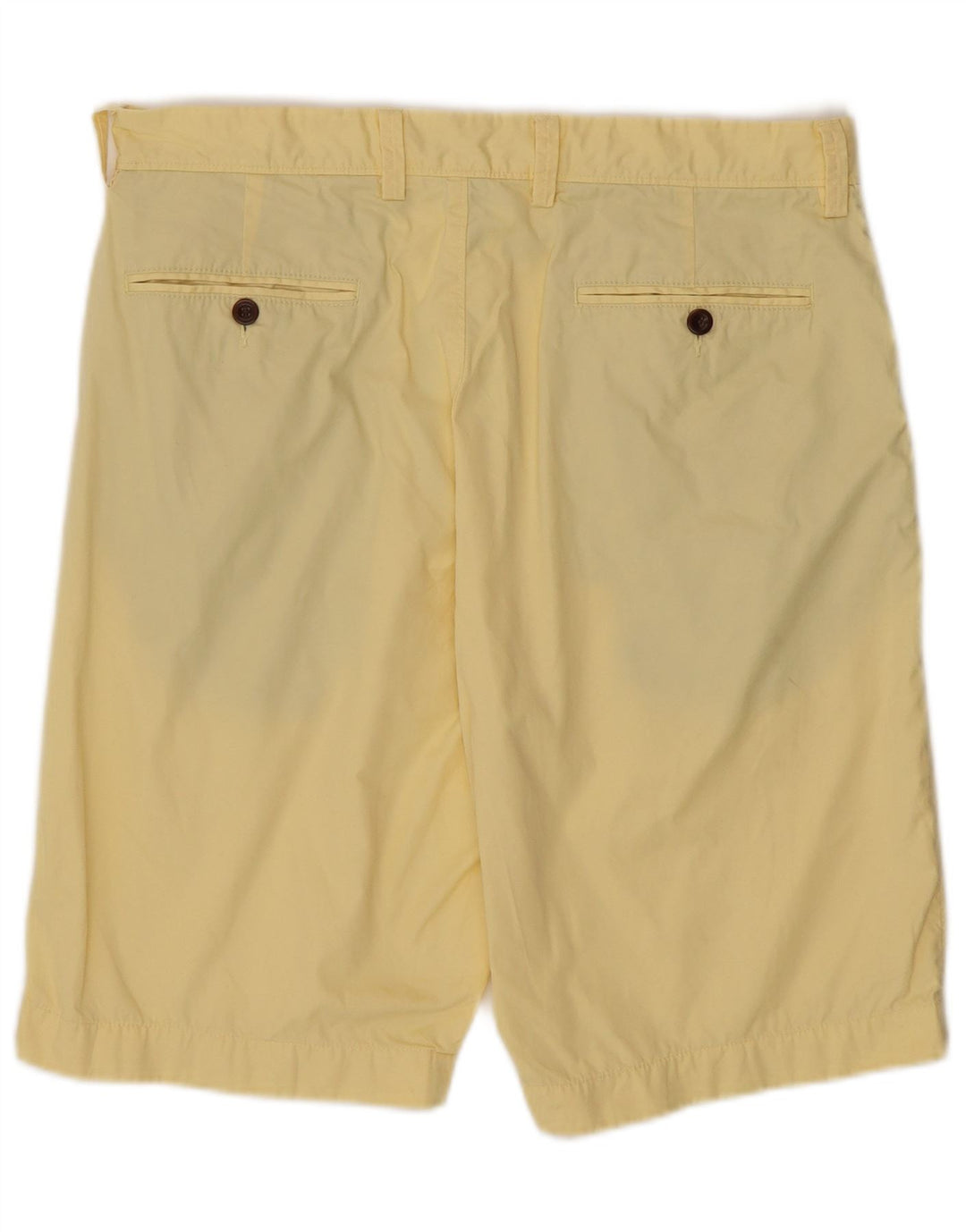 J. Crew Chino Shorts til mænd W33 Medium Gul Bomuld
