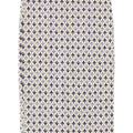 Zara Trafaluc lige nederdel til kvinder Medium W28 blå geometrisk polyester