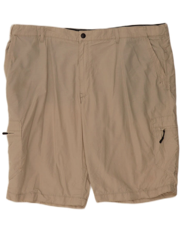 Marks & Spencer Herre Cargo Shorts W44 2XL Beige Bomuld