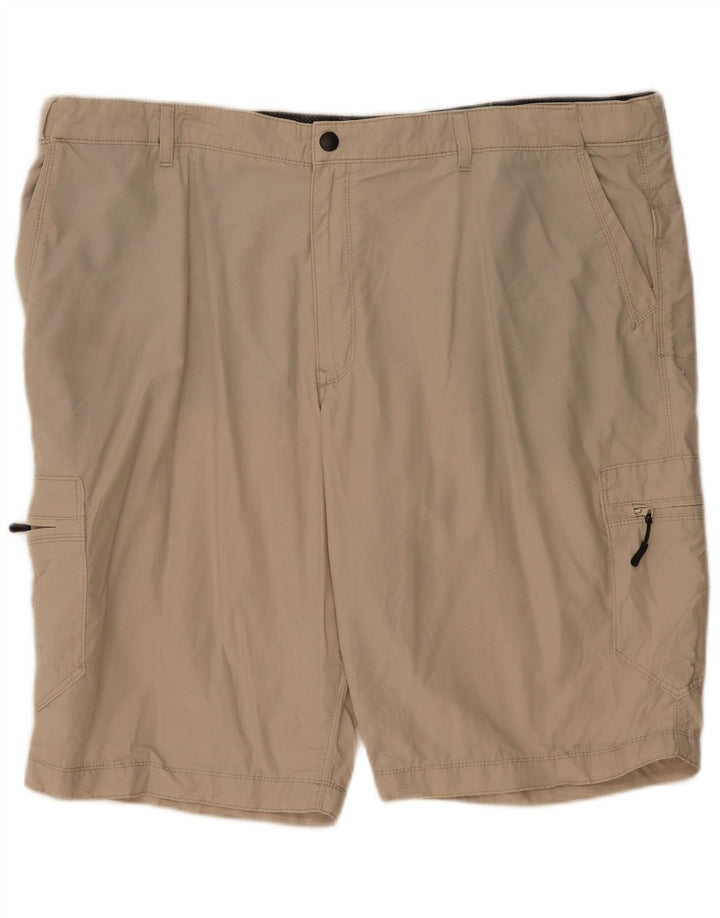 Marks & Spencer Herre Cargo Shorts W44 2XL Beige Bomuld