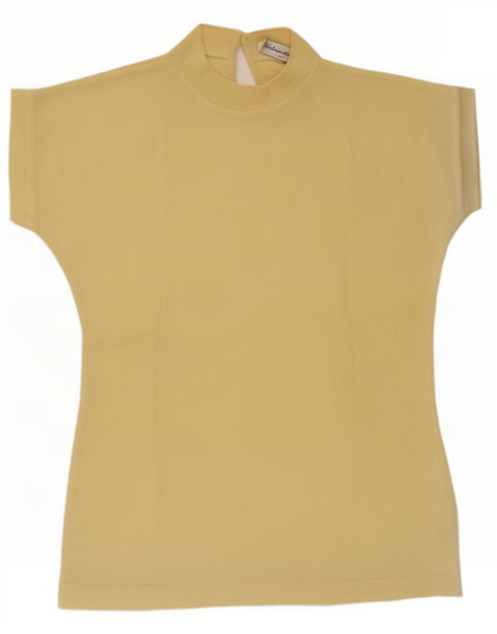 Sartoria Del Borgo Damebluse Top IT 42 Medium Gul Uld