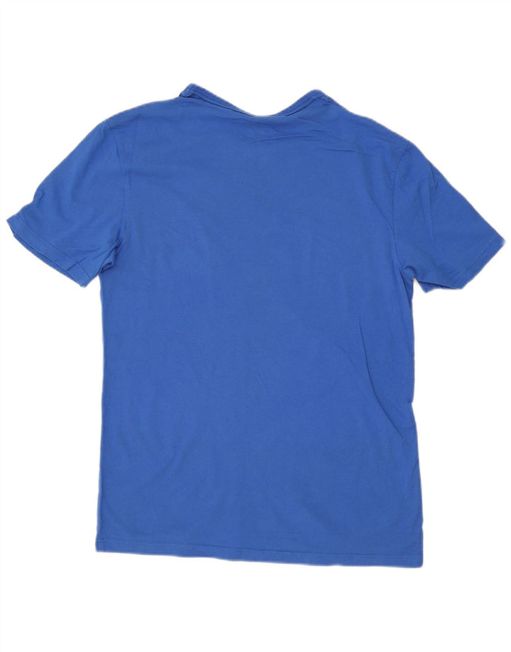 Champion Herre grafisk T-shirt top lille blå bomuld