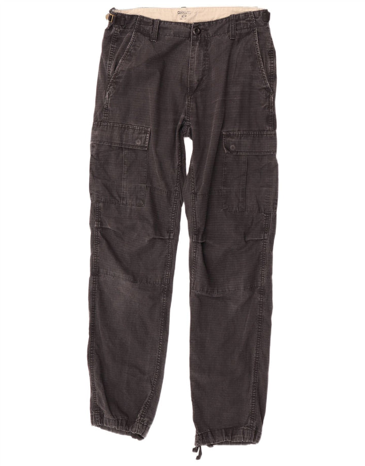 Carhartt Herre joggers Cargo Bukser W30 L32 Sort Bomuld