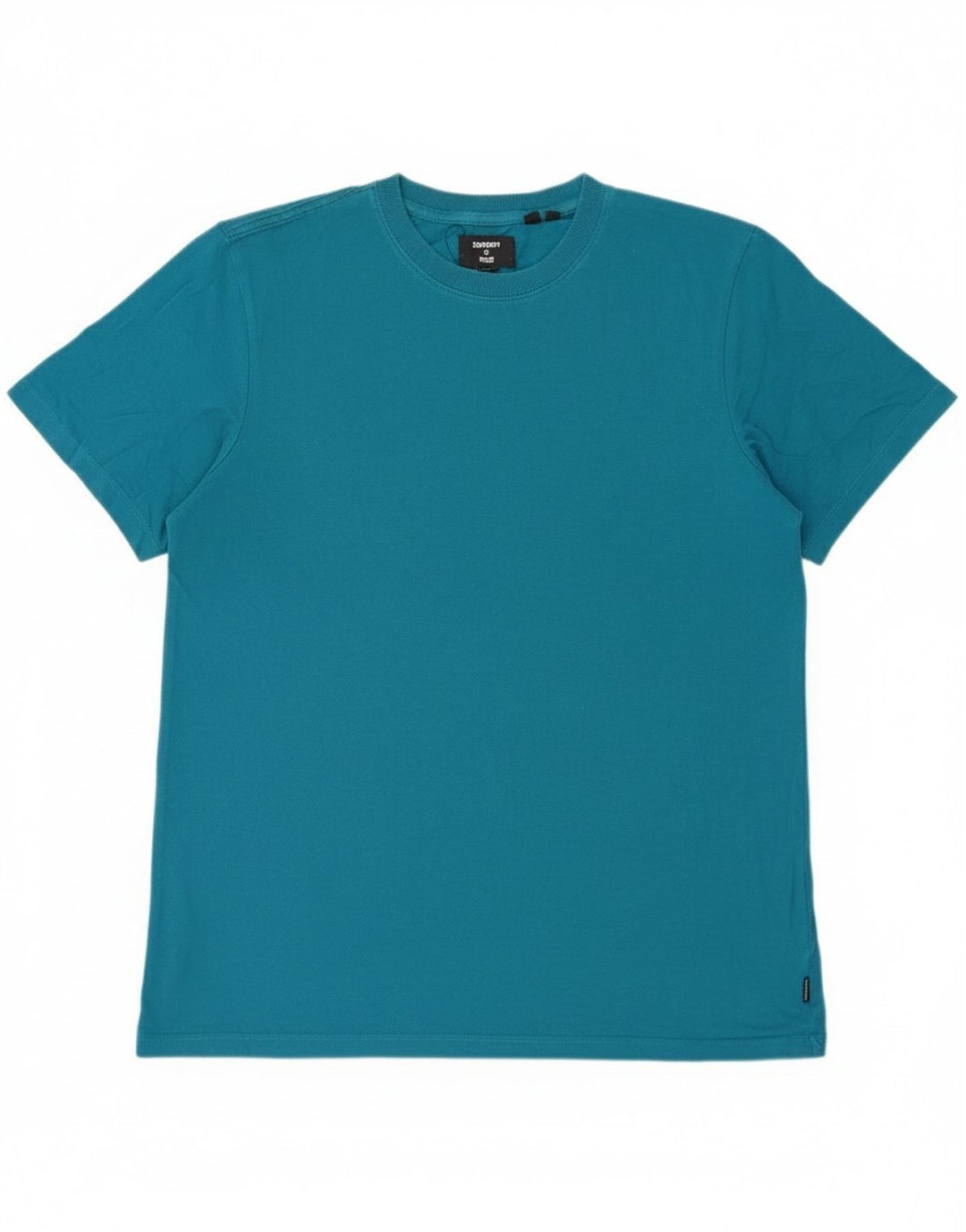 Superdry T-shirt top til kvinder Stor blå bomuld