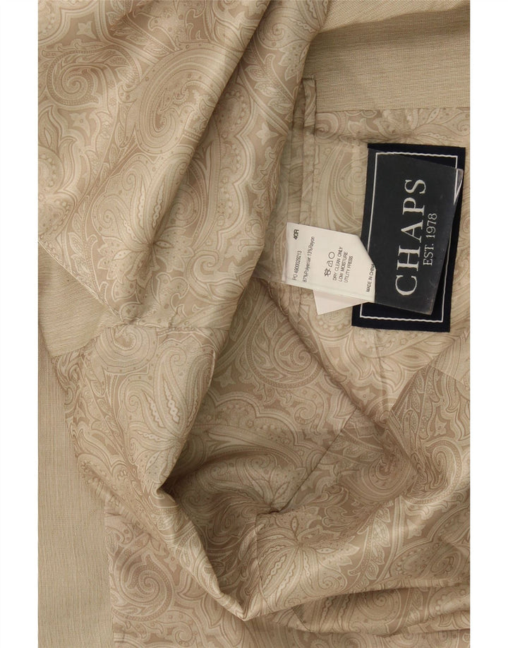 Chaps Herre 2-knaps blazerjakke UK 40 Large Beige Polyester