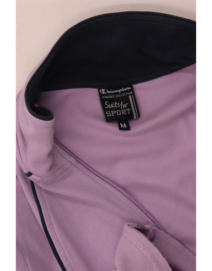 Champion Womens træningsdragt Topjakke UK 14 Medium Purple