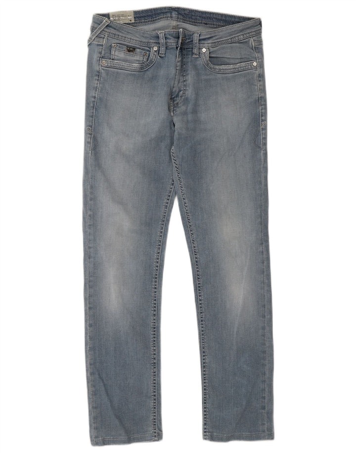 Gas Herre Slim Jeans W31 L29 Blå Bomuld