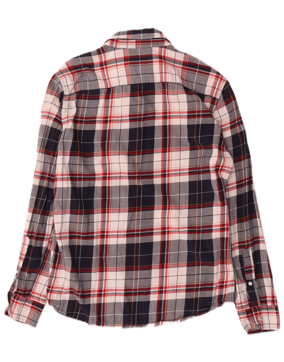 Jack Wills Herre Slim Fit skjorte lille marineblå ternet bomuld