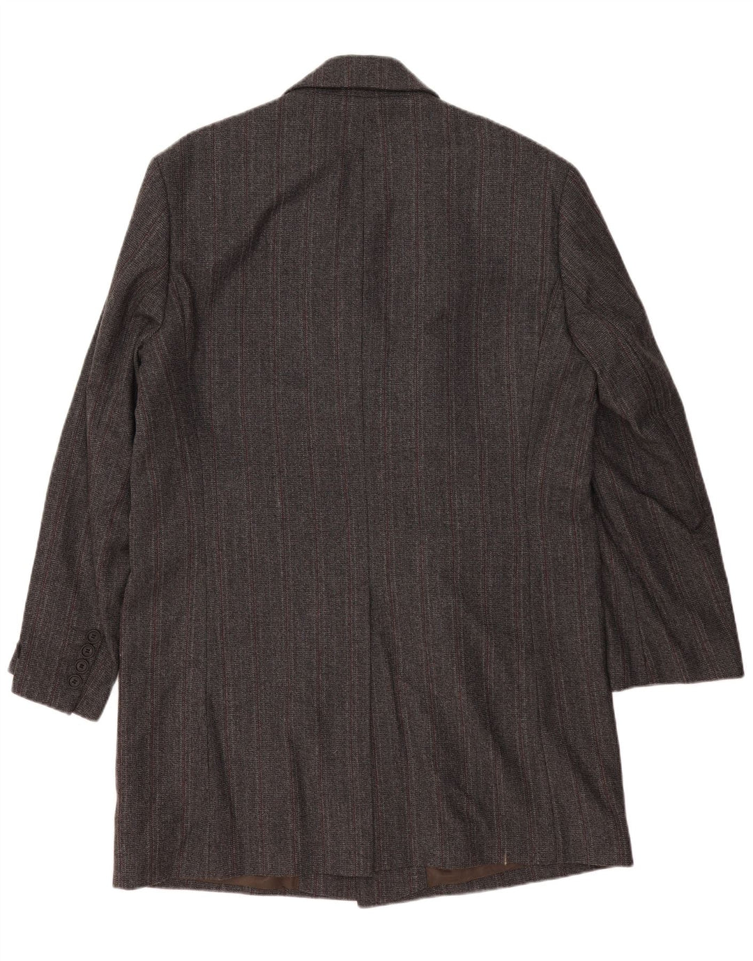 Esprit Herre Longline 3-knaps blazerjakke UK 42 XL Grå Uld