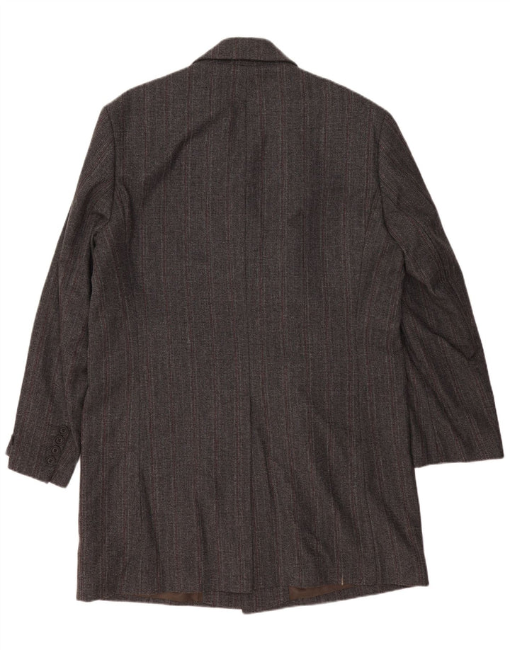 Esprit Herre Longline 3-knaps blazerjakke UK 42 XL Grå Uld