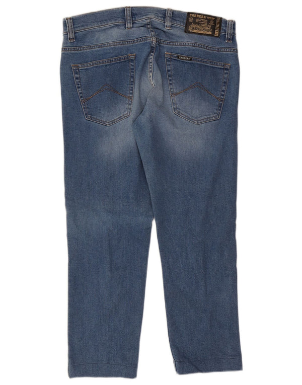 Carrera Herre 717 Cropped Slim Jeans IT 50 Large W34 L25 Blå Bomuld