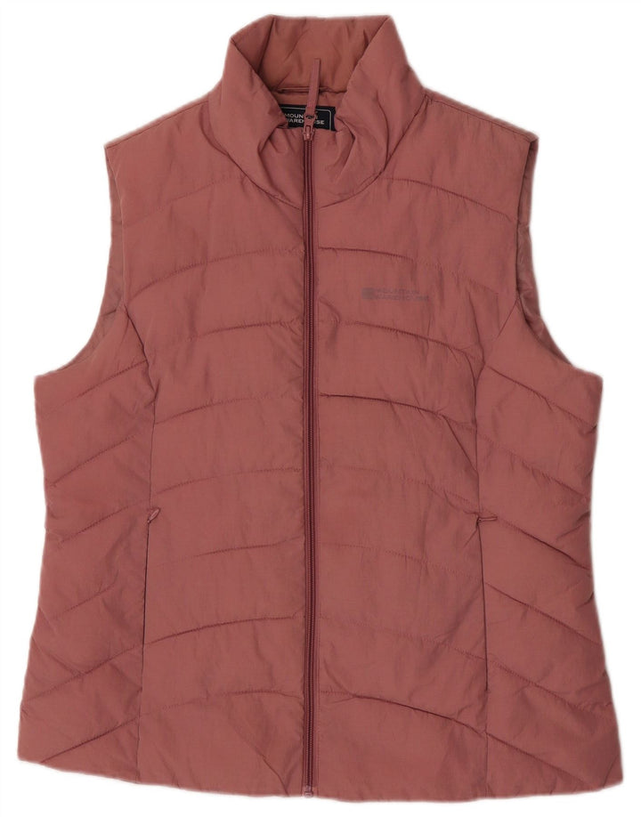 Mountain Warehouse Dame ærmeløs regnjakke UK 16 Large Pink Polyester