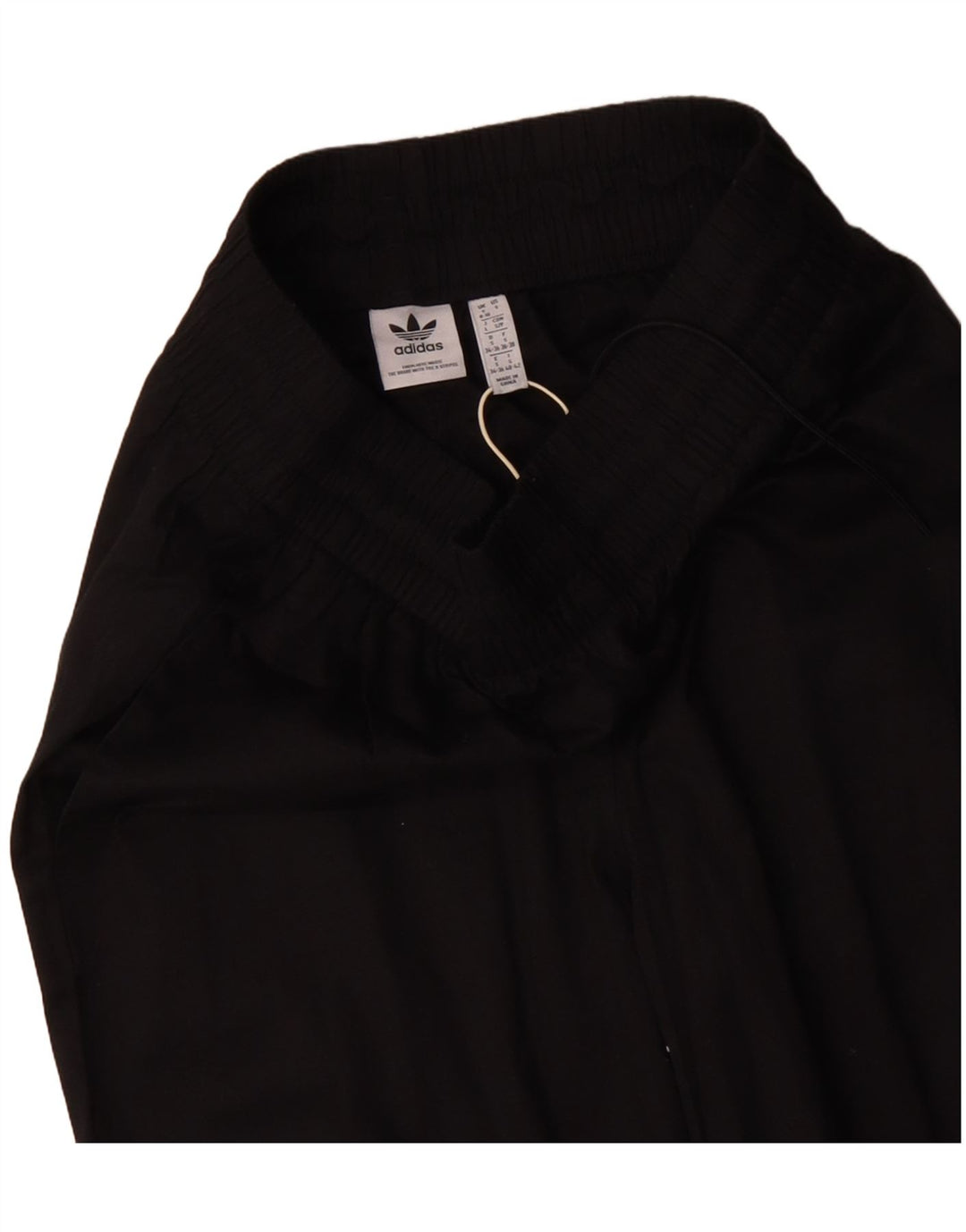 ADIDAS højtaljede Cargo-bukser til kvinder UK 8/10 Small W25 L28 Sort