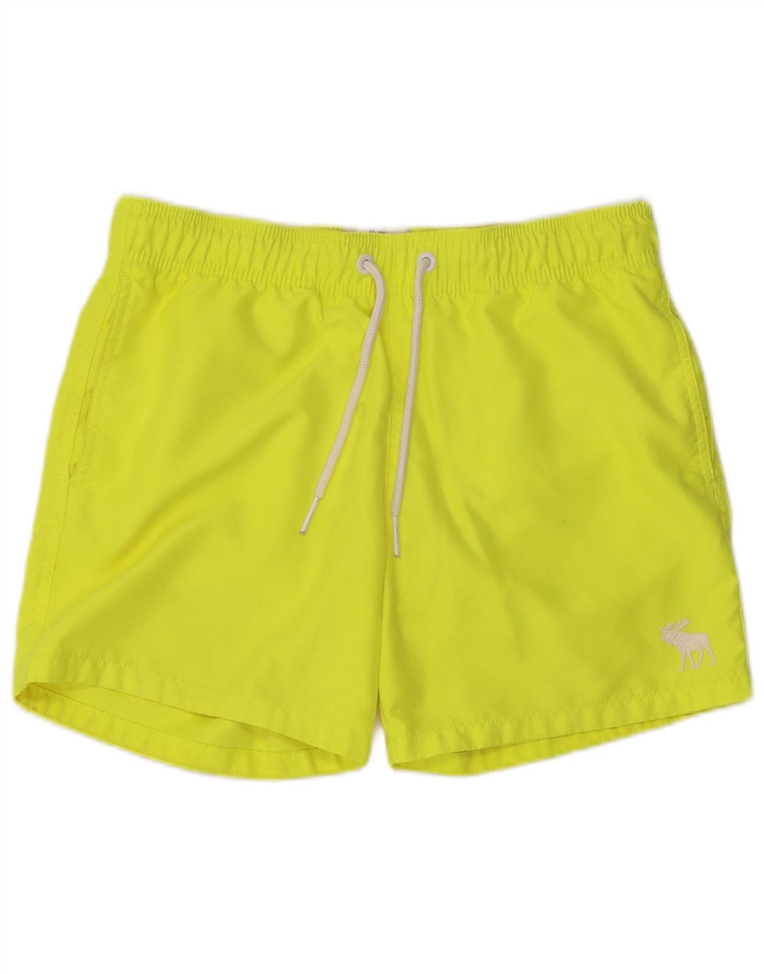 Abercrombie & Fitch Badeshorts til mænd mellem gul polyester