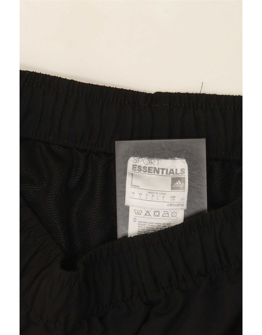 Adidas Herre Climalite Sportshorts Stor sort polyester