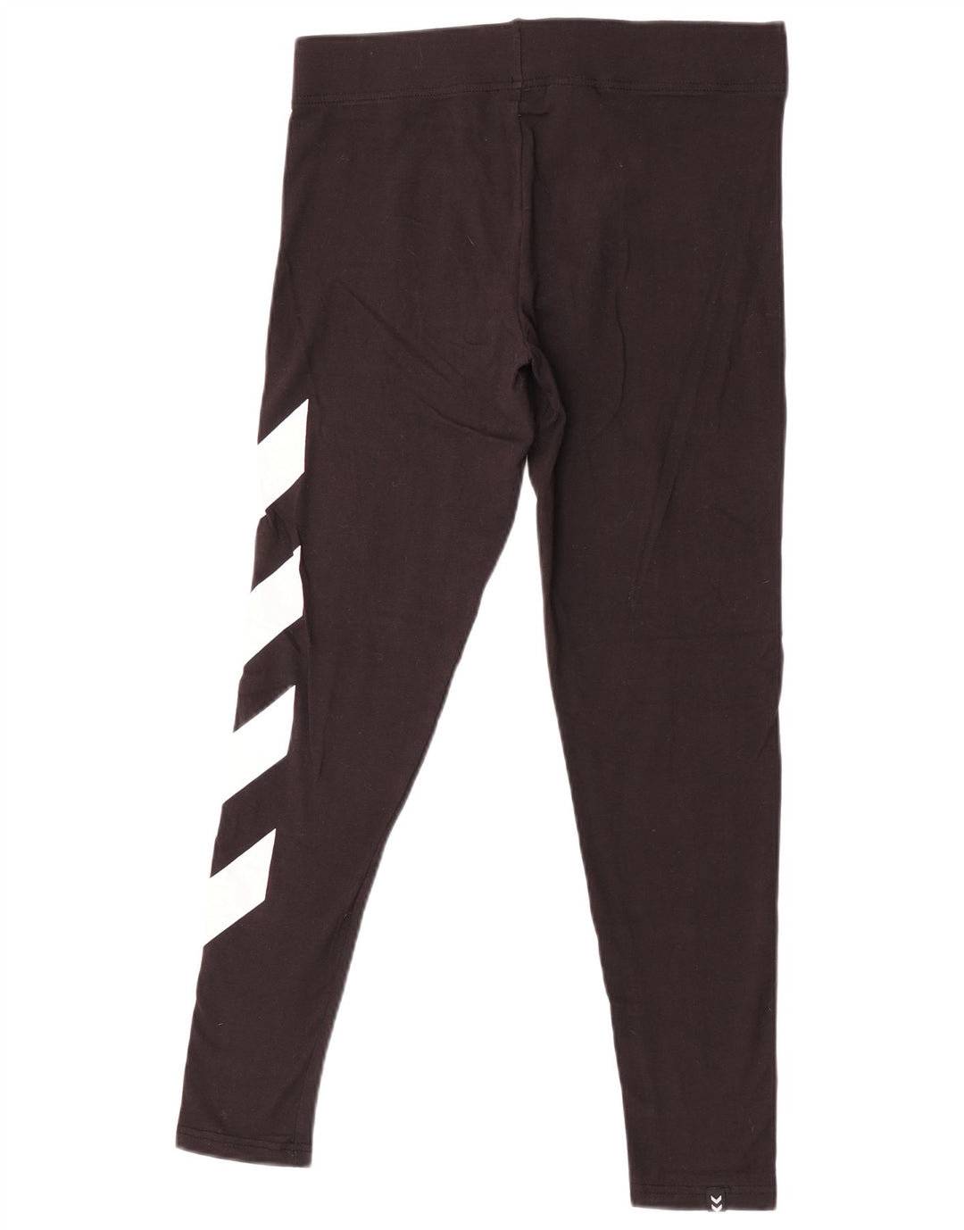Hummel Dame Grafiske Leggings UK 14 Medium Sort Colourblock Bomuld