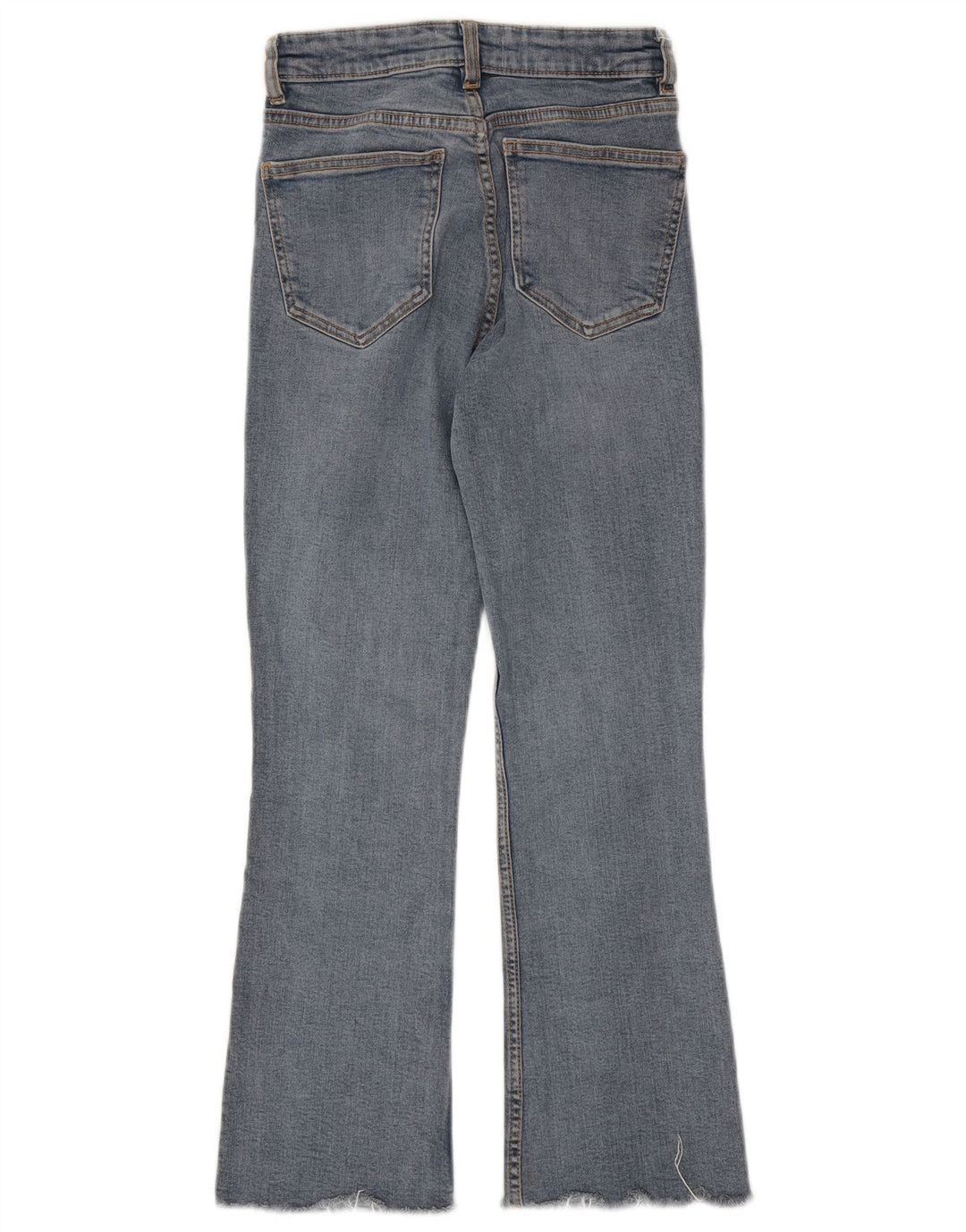 Zara Dame Flared Jeans EU 34 2XS W24 L25 Blå