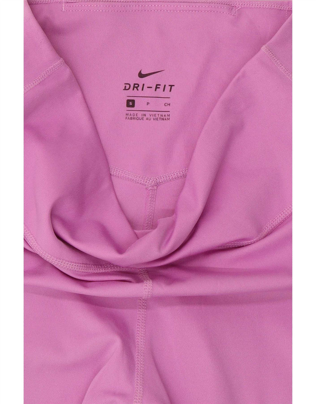 Nike Dame Dri Fit Grafiske Leggings UK 8 Small Pink