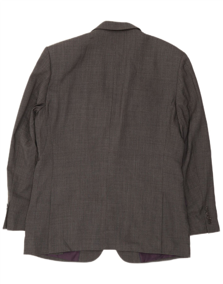 Marks & Spencer Herre 2-knap Regular Fit Blazer Jacket UK 42 Large Grå