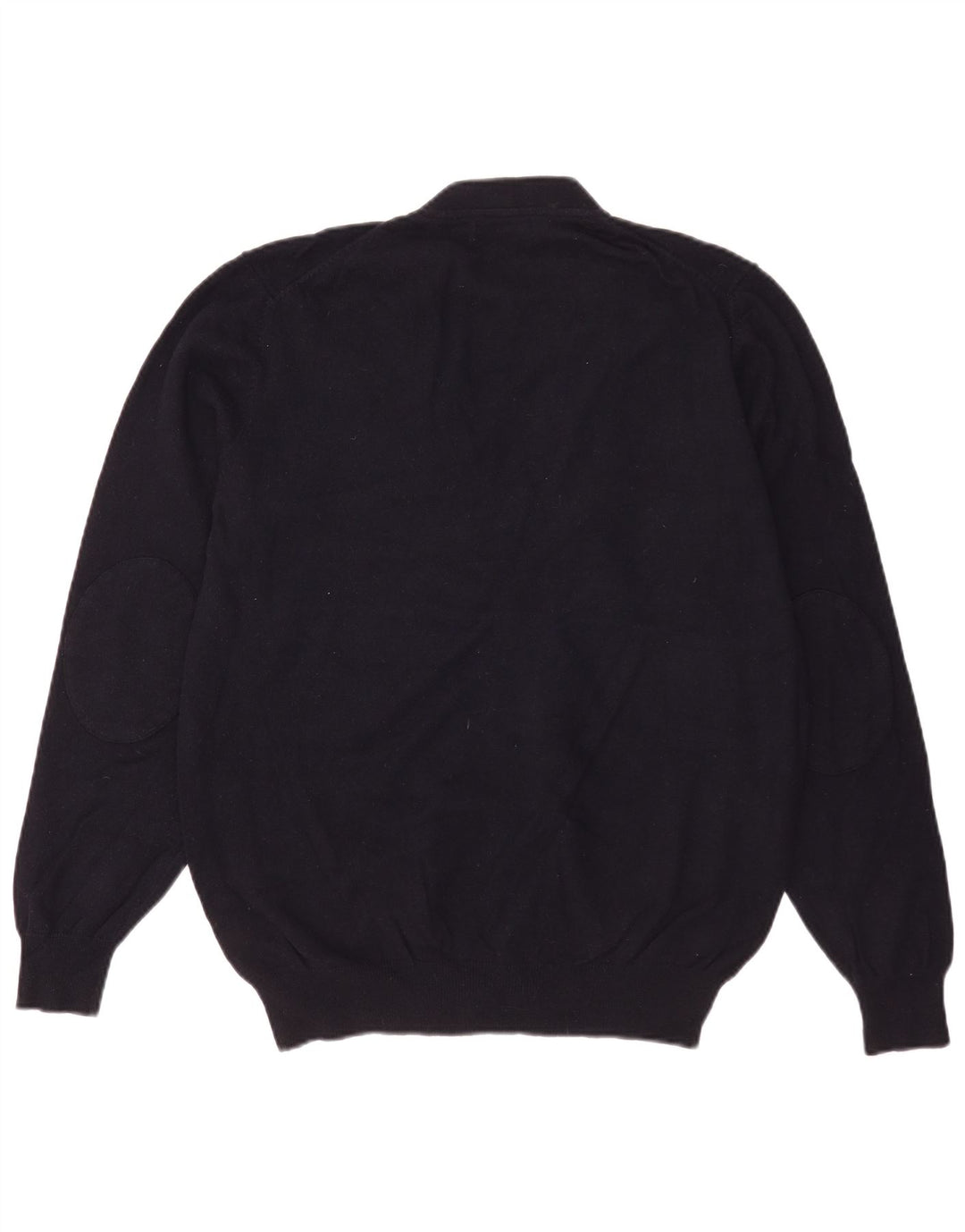 Massimo Dutti Herre Cardigan Sweater XL Marineblå Uld