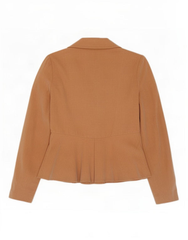 A Wear Dame 3-knaps Corduroy Blazer Jacket UK 10 Lille brun bomuld