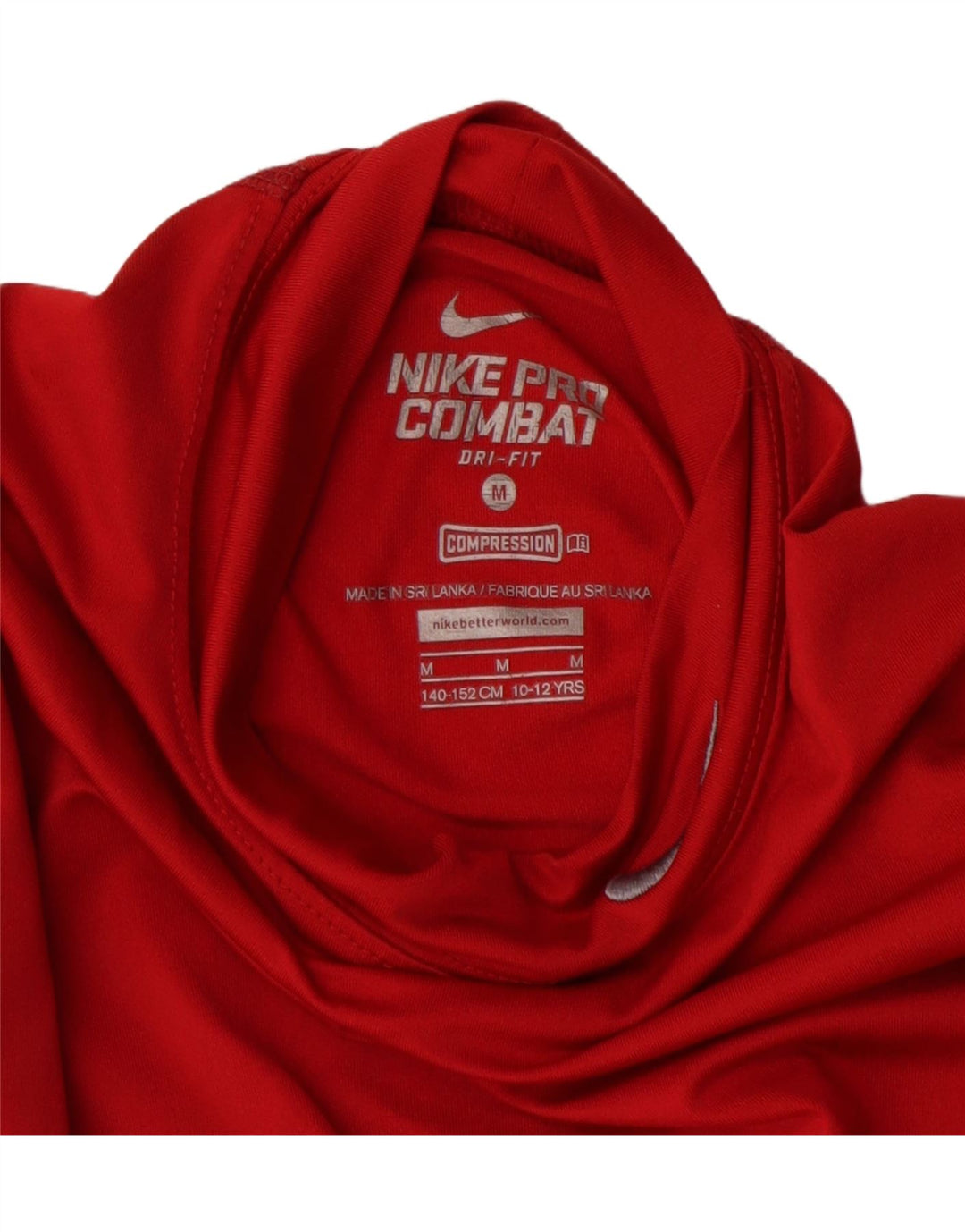 Nike Girls Dri Fit Top Langærmet 10-11 år Medium Burgundy Polyester