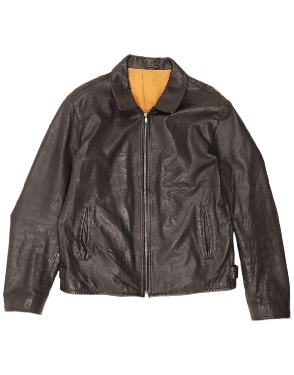 Protagonist Herre Læderjakke UK 40 Large Sort