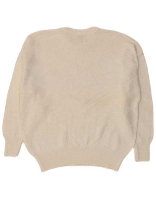 AUSTRALIAN L'ALPINA Dame sweater med rund hals IT 42 Medium White