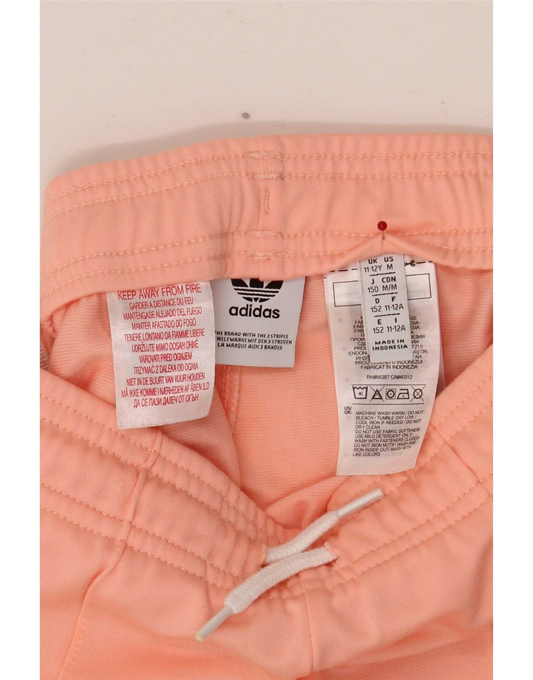 Adidas piger træningsbukser 11-12 år Pink Polyester