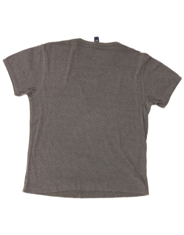 Gap Herre T-Shirt Top XL Grå Bomuld