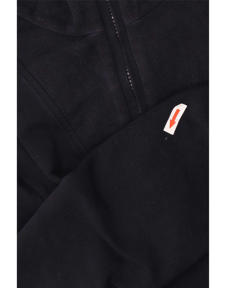Marks & Spencer Sweatshirt med lynlås til kvinder UK 14 Medium Navy Blue