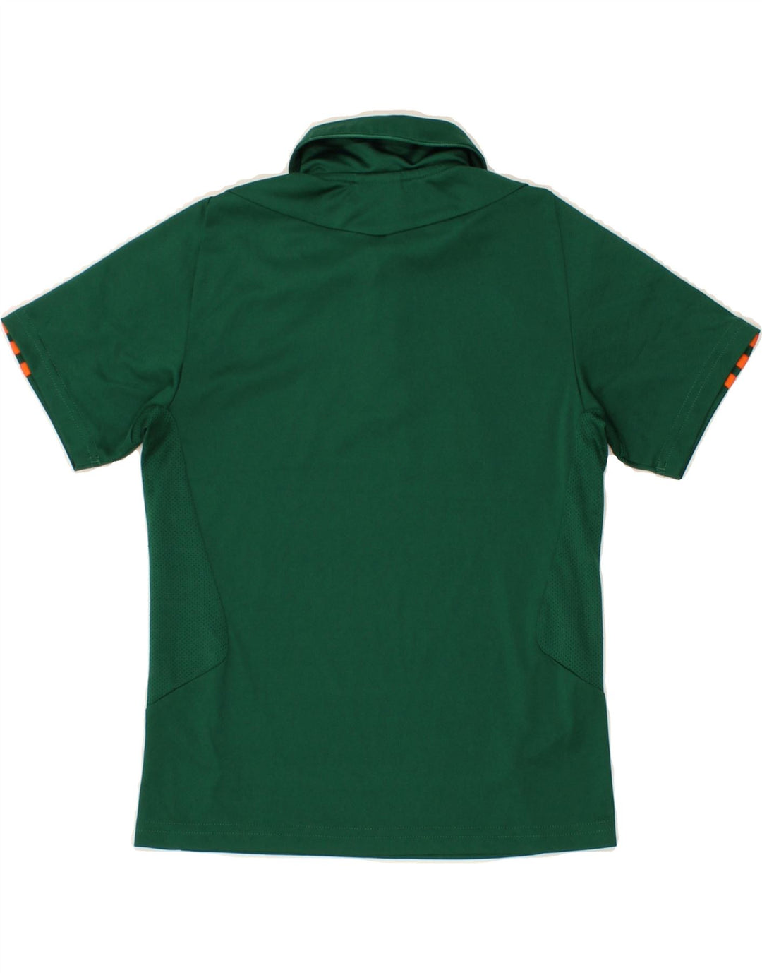 ADIDAS Boys Climacool Polo Shirt 9-10 Years Green Polyester Vintage Adidas and Second-Hand Adidas from Messina Hembry 