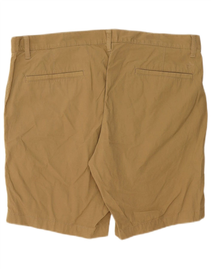 DOCKERS Mens Chino Shorts W38 XL  Beige Cotton