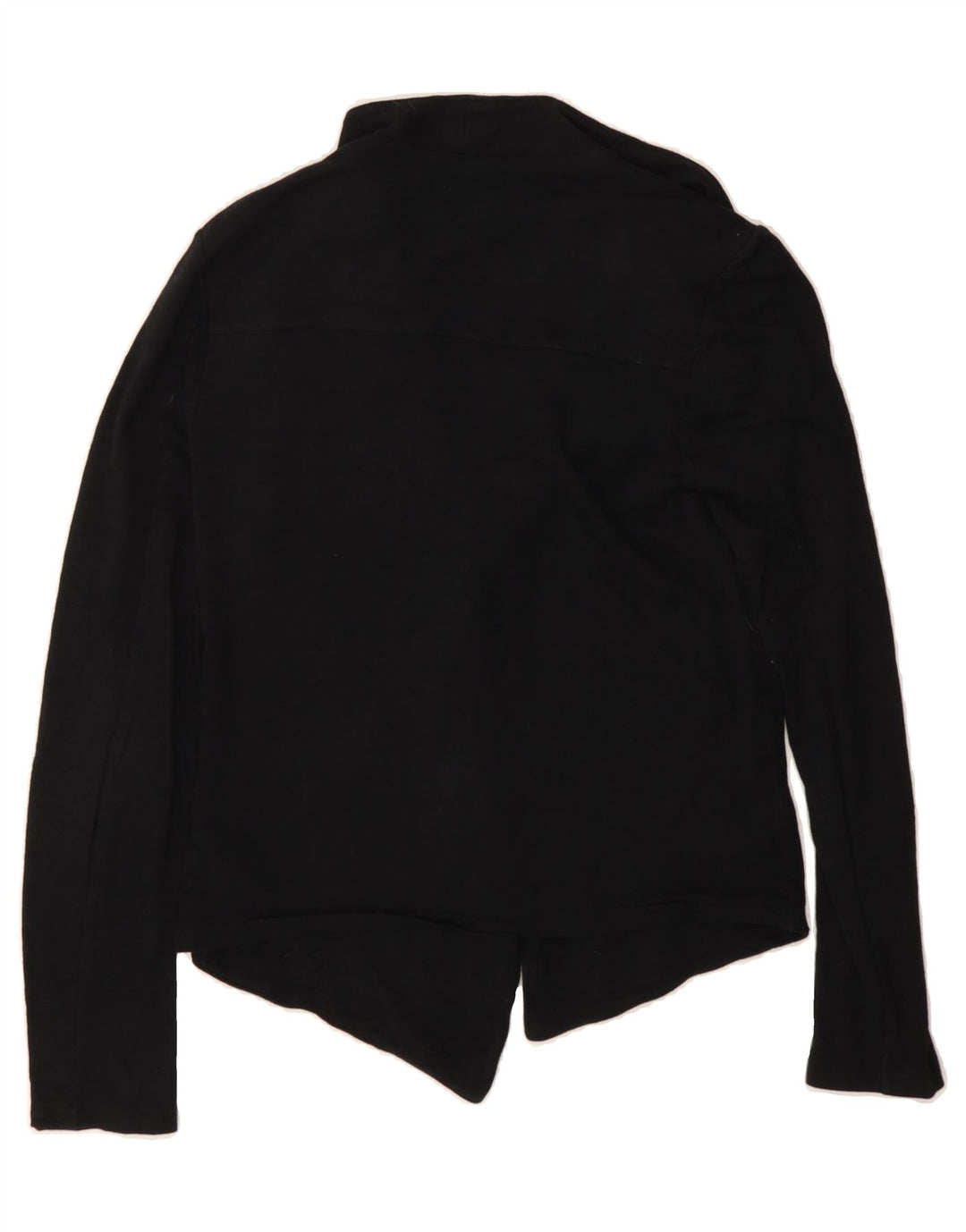 MOSSIMO Womens Open Cardigan Sweater UK 10 Small Black Rayon Vintage Mossimo and Second-Hand Mossimo from Messina Hembry 