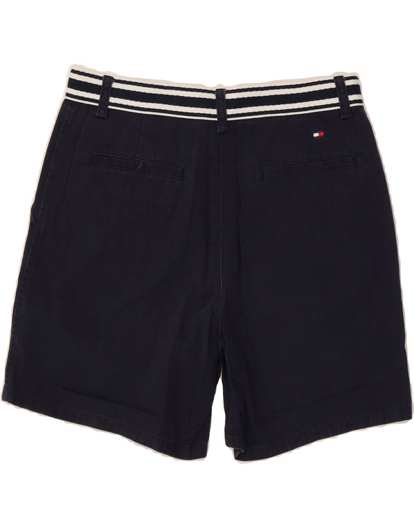 TOMMY HILFIGER Chino-shorts til kvinder US 6 Medium W30 Marineblå