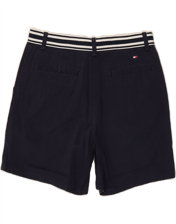 TOMMY HILFIGER Chino-shorts til kvinder US 6 Medium W30 Marineblå
