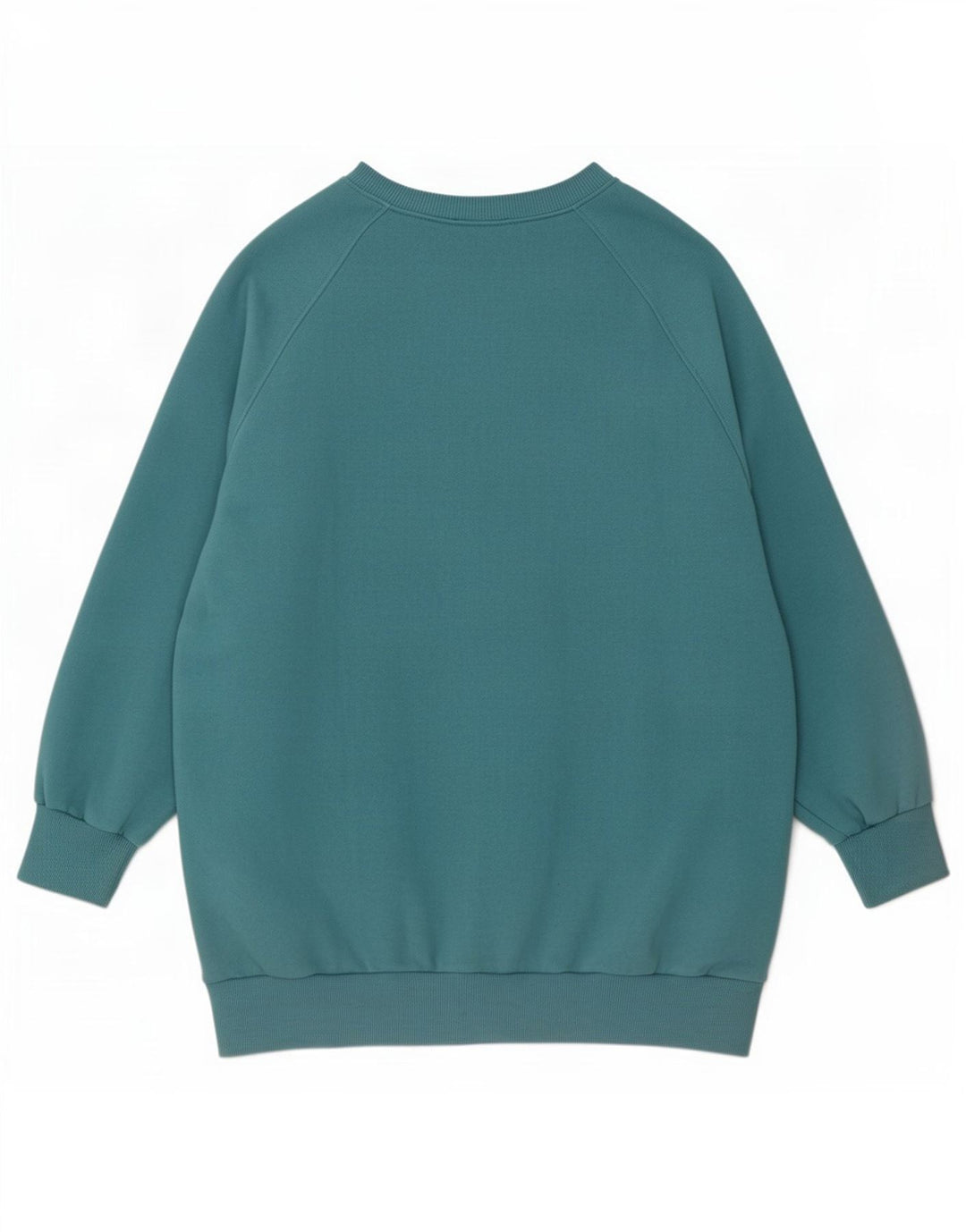 Zara Dame Oversized Sweatshirt Jumper UK 14 Medium Blue