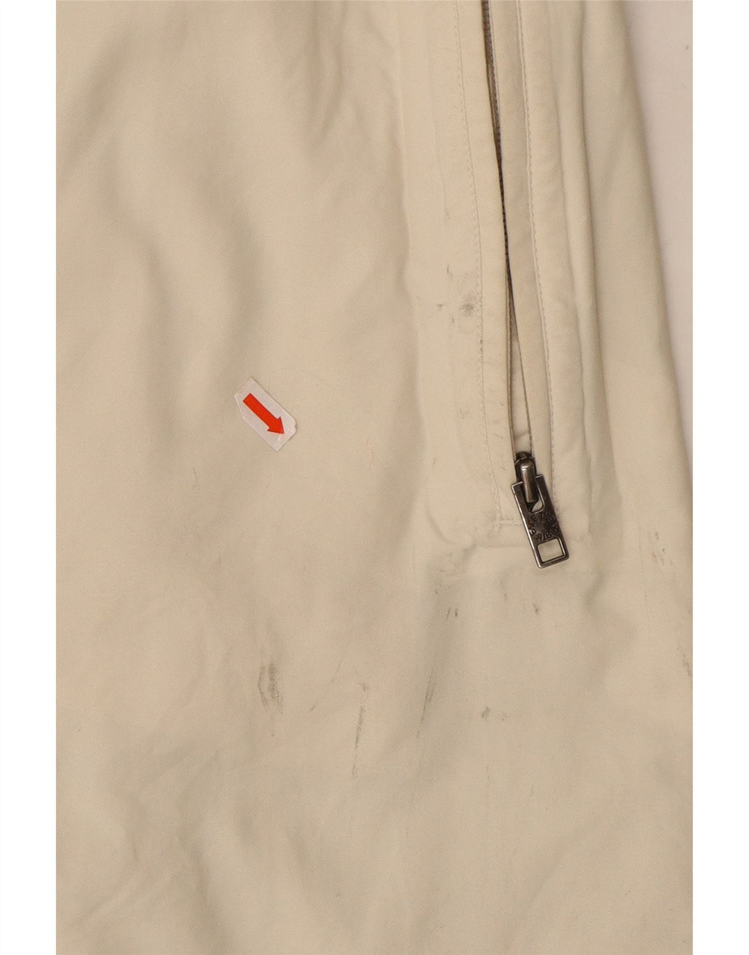 THE NORTH FACE Overfrakke med hætte til kvinder UK 14 Stor hvid nylon