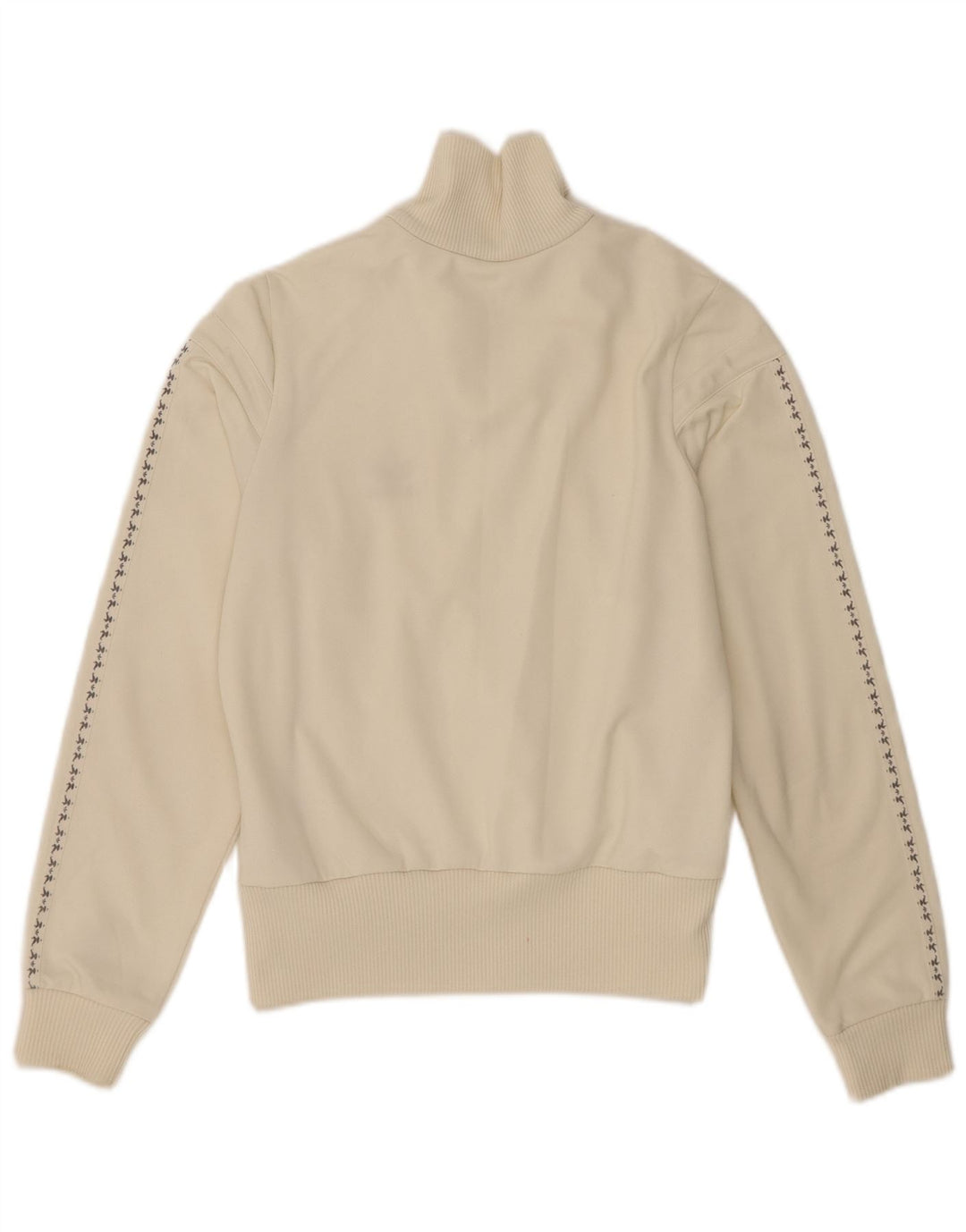 Adidas Grafisk træningsdragt topjakke til kvinder UK 14 Medium Off White