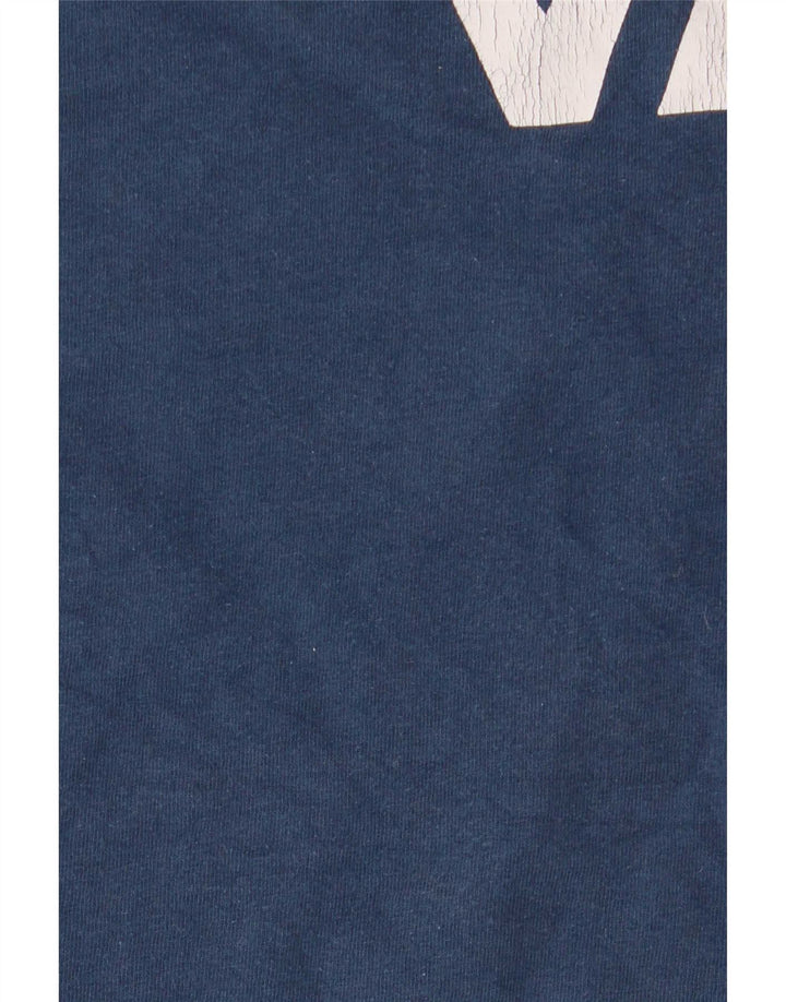 Vans Herre Grafisk T-Shirt Top XL Blå Bomuld