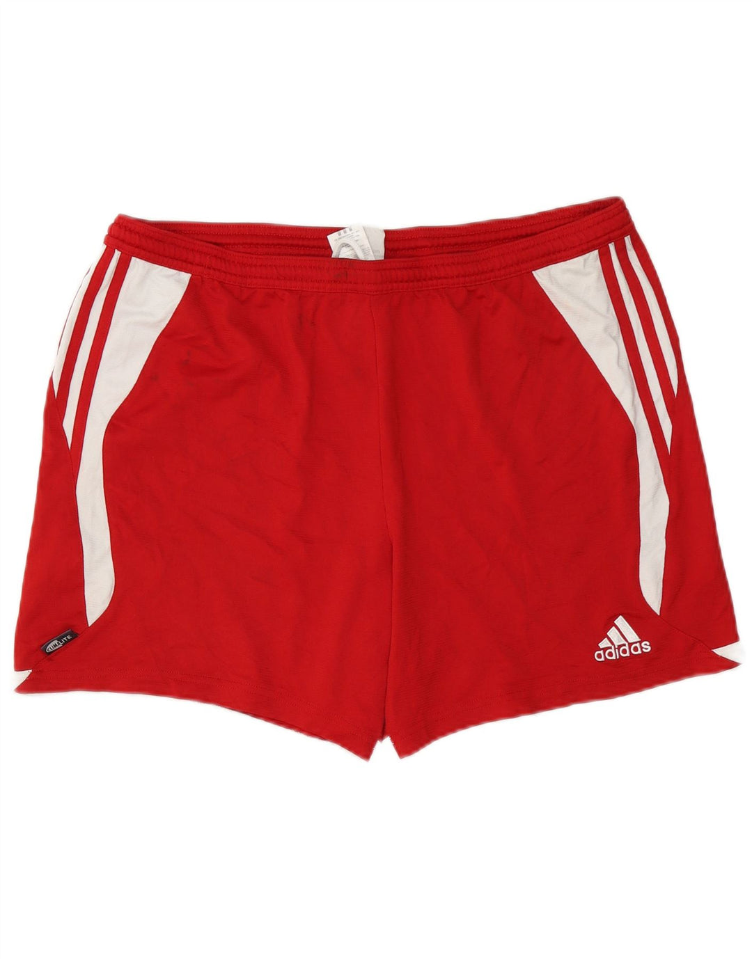 Adidas Herre Climalite Sportshorts XL Rød Colourblock Polyester